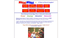 Desktop Screenshot of magicdebbie.com